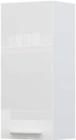 Висящ шкаф Raval V9-40-1K-White - White glossy