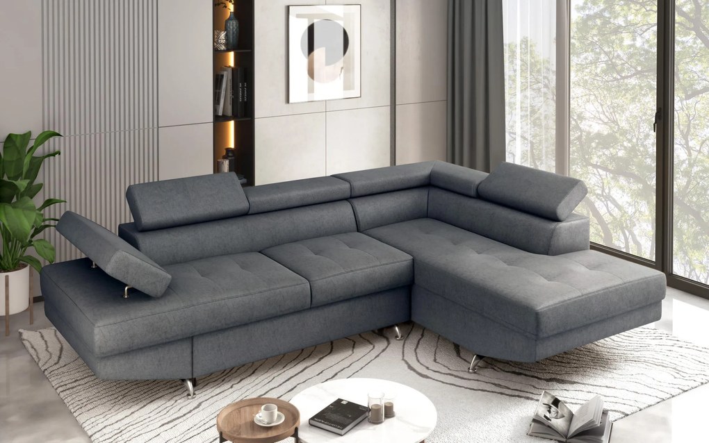 Разтегателен ъглов диван Барк М