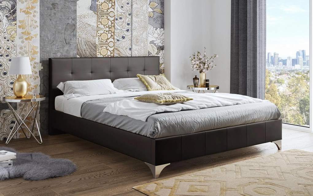 Тапицирана спалня за матрак 160/200 Латина