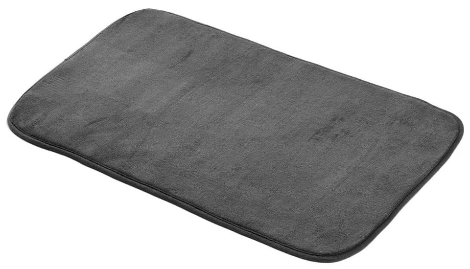 Антрацитен килим за баня 45x75 cm Vitamine – douceur d'intérieur