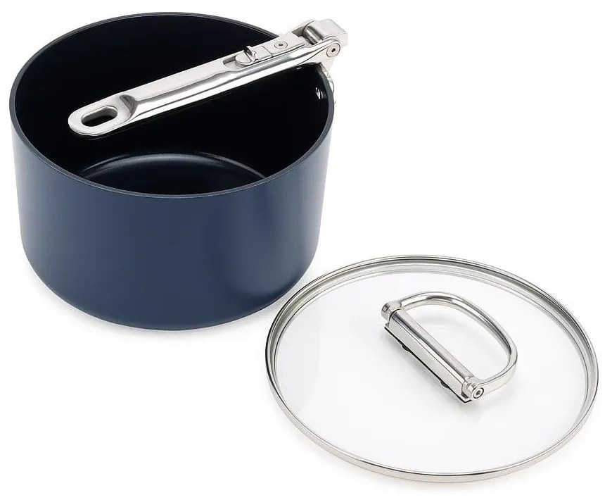 Касерола с капак с керамично покритие подходящо за индукционен котлон Space – Joseph Joseph