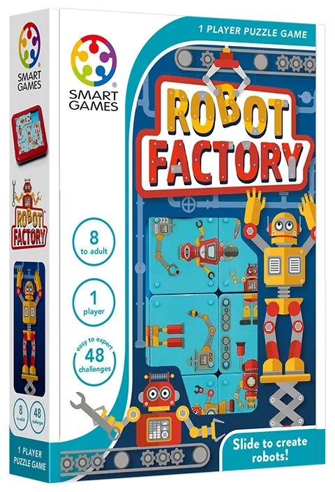 Smart Games - Логическа игра Robot factory SG428