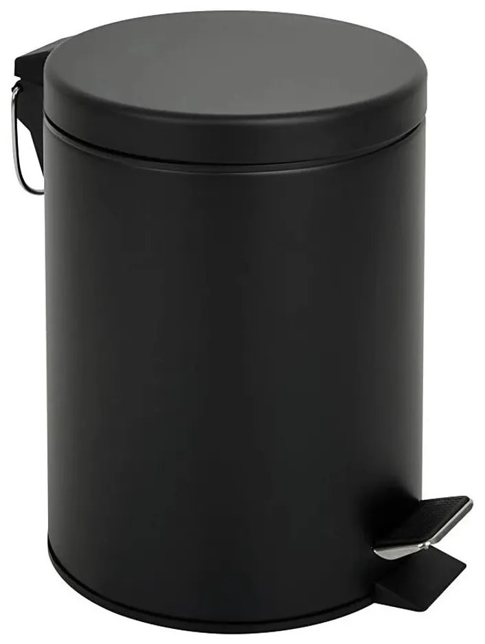 Кош за отпадъци 3 л, черен