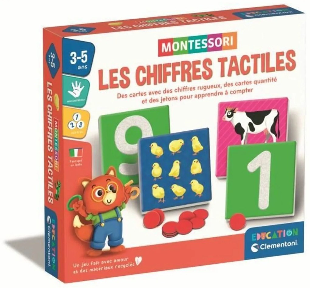 Образователна Игра Clementoni Les chiffres tactiles (FR)