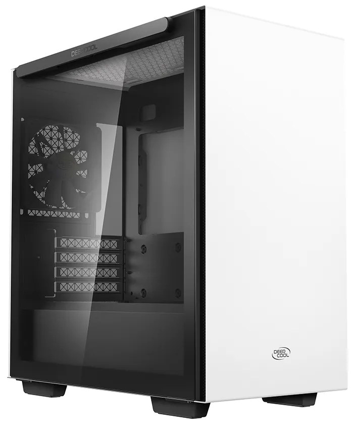 Кутия DeepCool Macube 110 R-MACUBE110-WHNGM1N-G-1 бяла