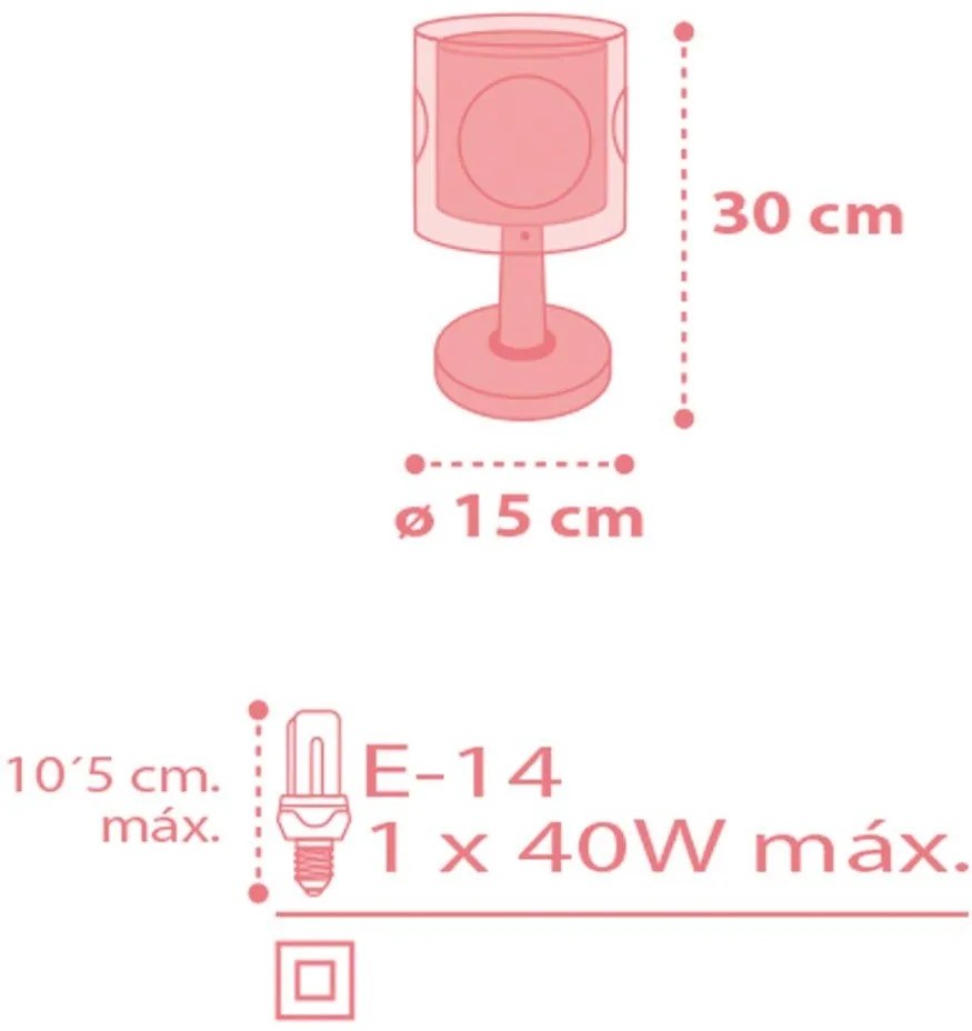 Лампа за четене Ango Sweet Dance
