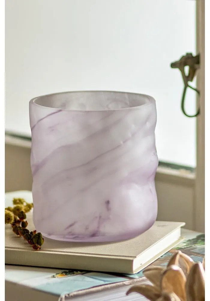 Стъклен свещник за чаена свещ Moore – Bloomingville