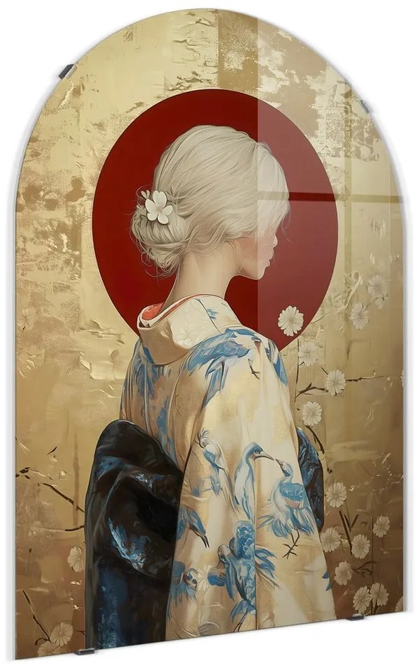 Картина върху стъкло 70x100 cm Rukia - Styler