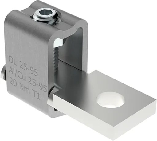 MOREK Неизолиран конектор към устройство OL95 Al/Cu 1x25-95mm² h33mm 320A 690V  - MAJ1095E10
