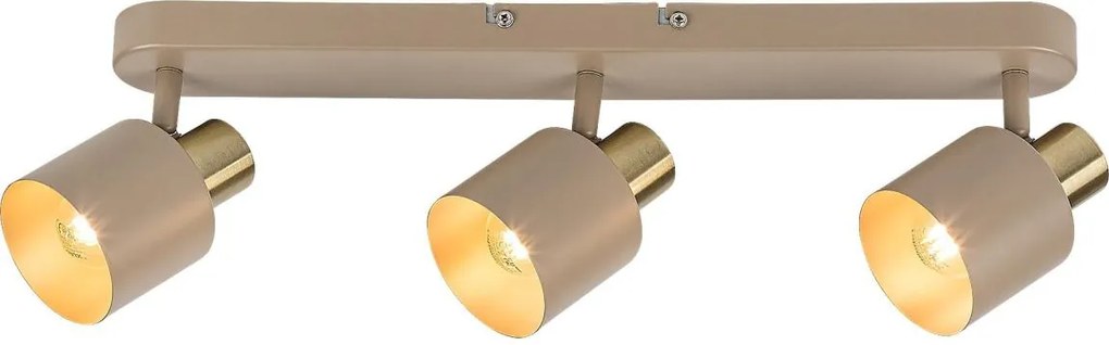 Rabalux 73143 - Точково осветително тяло TISANDRA 3xE14/10W/230V бежово