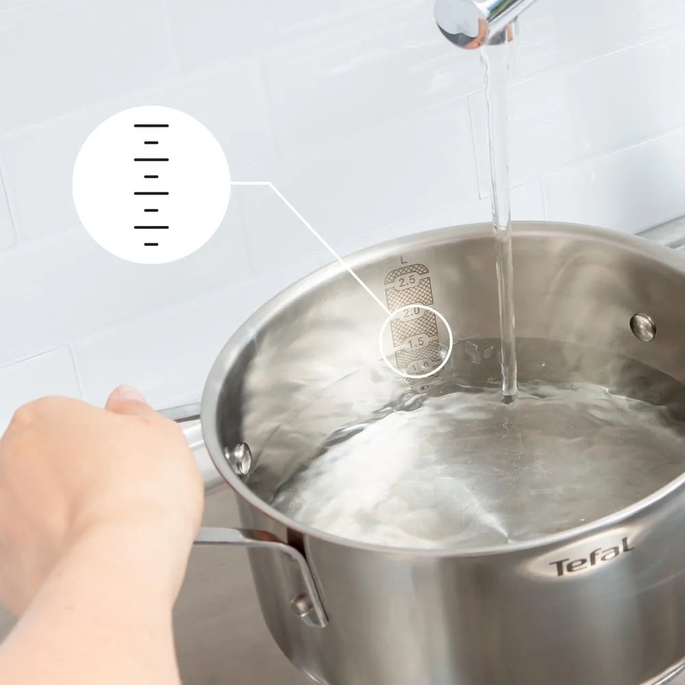 Комплект съдове 6 бр. от неръждаема стомана Delicious B925S655 – Tefal