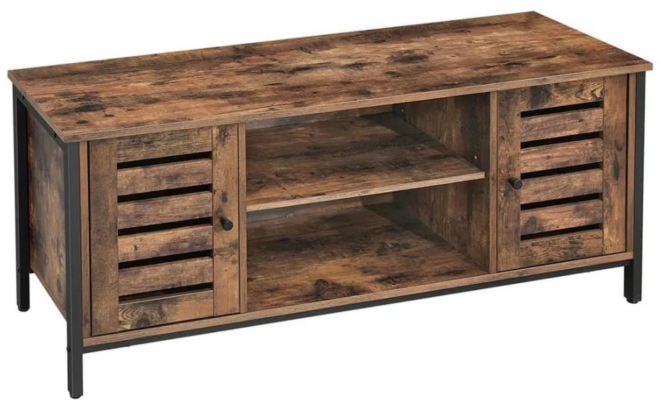 Телевизионен шкаф VOLTAR кафяв/черен