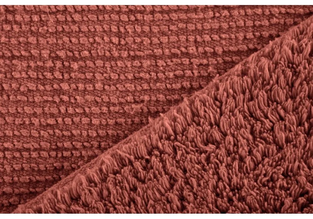 Килимче за баня в тухлен цвят 60x60 cm Riva - Tiseco Home Studio