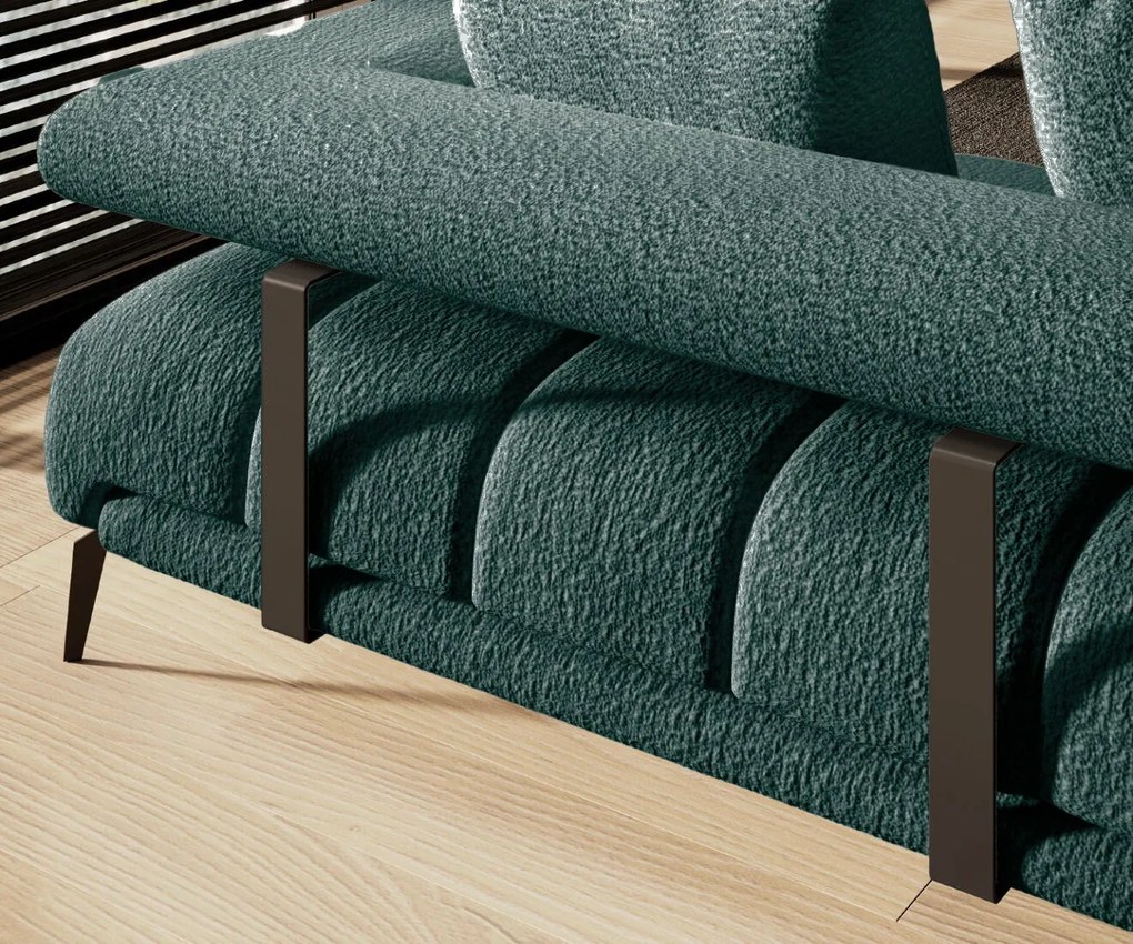 Ъглов диван Магнито Мини-кипарис-десен