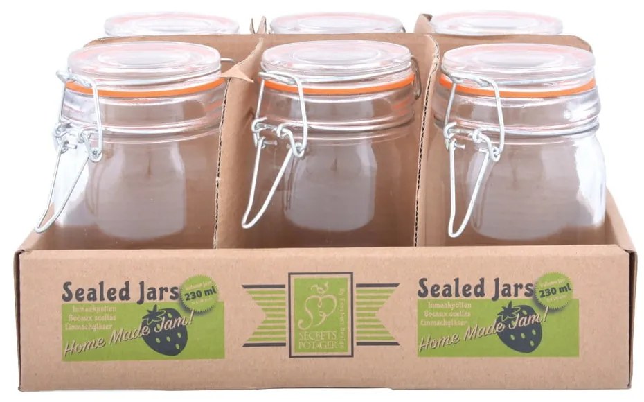 Буркани за консервиране 6 бр. 230 ml – Esschert Design