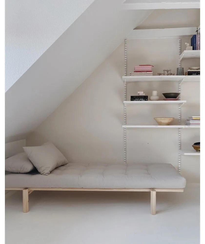 Кафяво-бежов диван 200 cm Pace - Karup Design