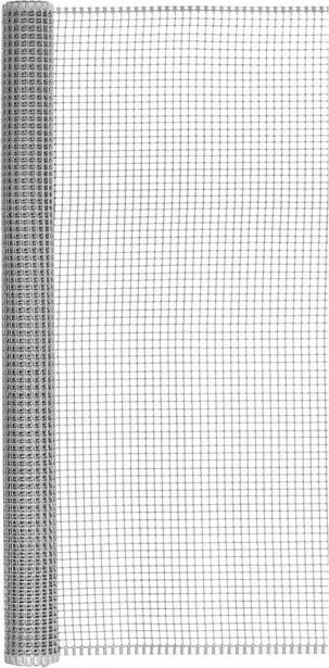 Nortene - Пластмасова ограда Square 0.5 х 5 метра - сребрист