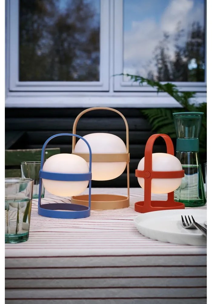 LED преносимо външно осветително тяло със соларен панел/с USB ø 12 cm Soft Spot – Rosendahl