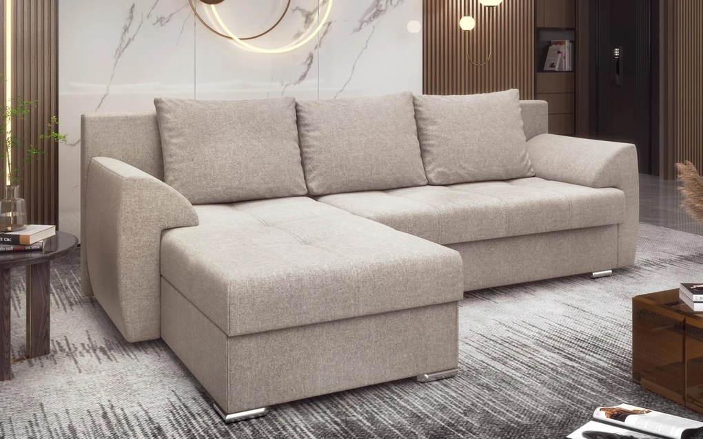 Разтегателен ъглов диван Интерио