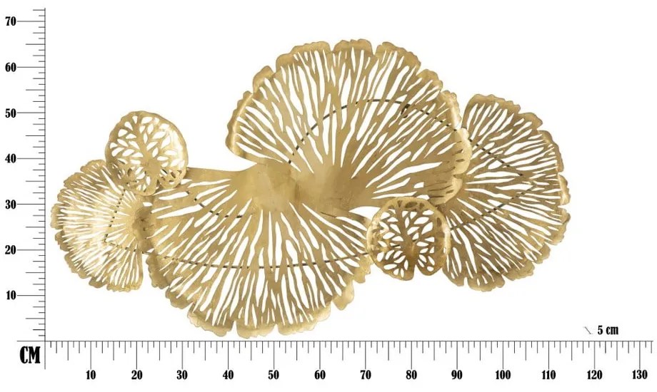 Декорация за стена в златист цвят Astra - Mauro Ferretti