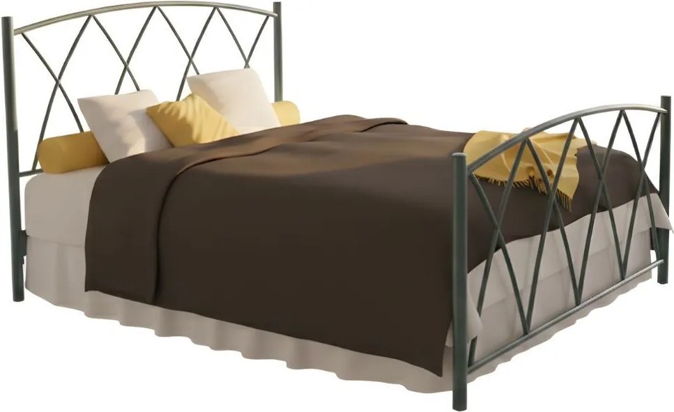 Легло Hermes-150x200-Silver Σφυρίλατο-Με ποδαρικό