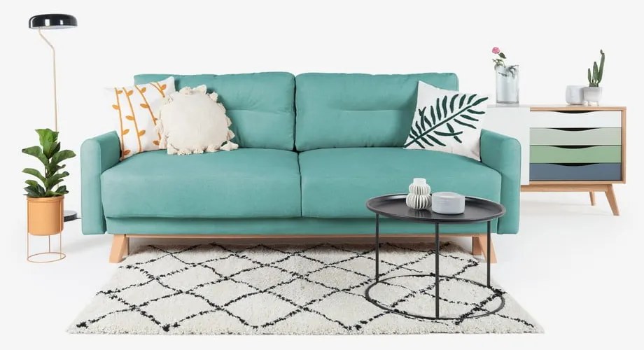 Тюркоазен диван Pop - Bonami Selection