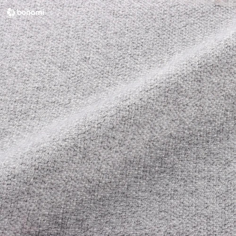 Светлосив ъглов разтегателен диван, ляв ъгъл Scandic Lagom - Miuform