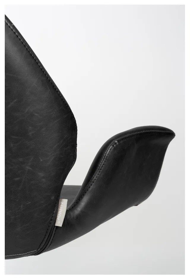 Черен стол Nikki - Zuiver