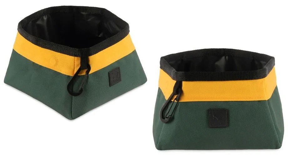 Текстилна сгъваема купа за пътуване ø 18 cm Moss - P.L.A.Y.