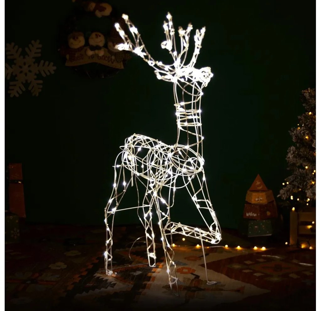 Brilagi - LED Външна коледна декорация LED/3,6W/31/230V 2700K 105 cm IP44 елен