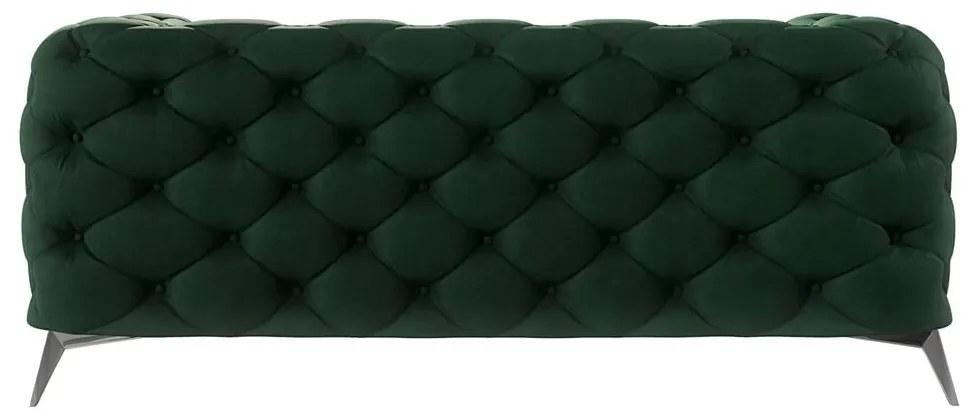 Тъмнозелен кадифен диван 185 cm Chelsea – Ropez