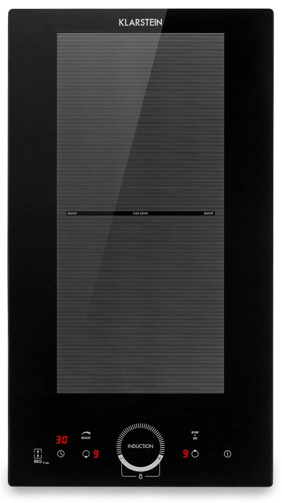 Klarstein Delicatessa Slim, индукционен котлон, 3500 W, таймер, черен
