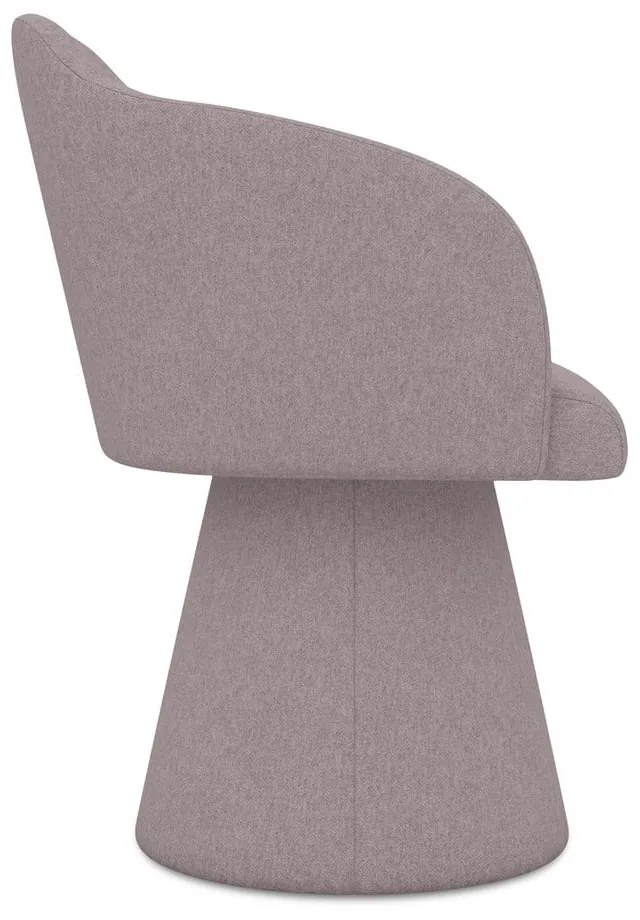 Тапициран трапезен стол в цвят лавандула Kanoa – Makamii