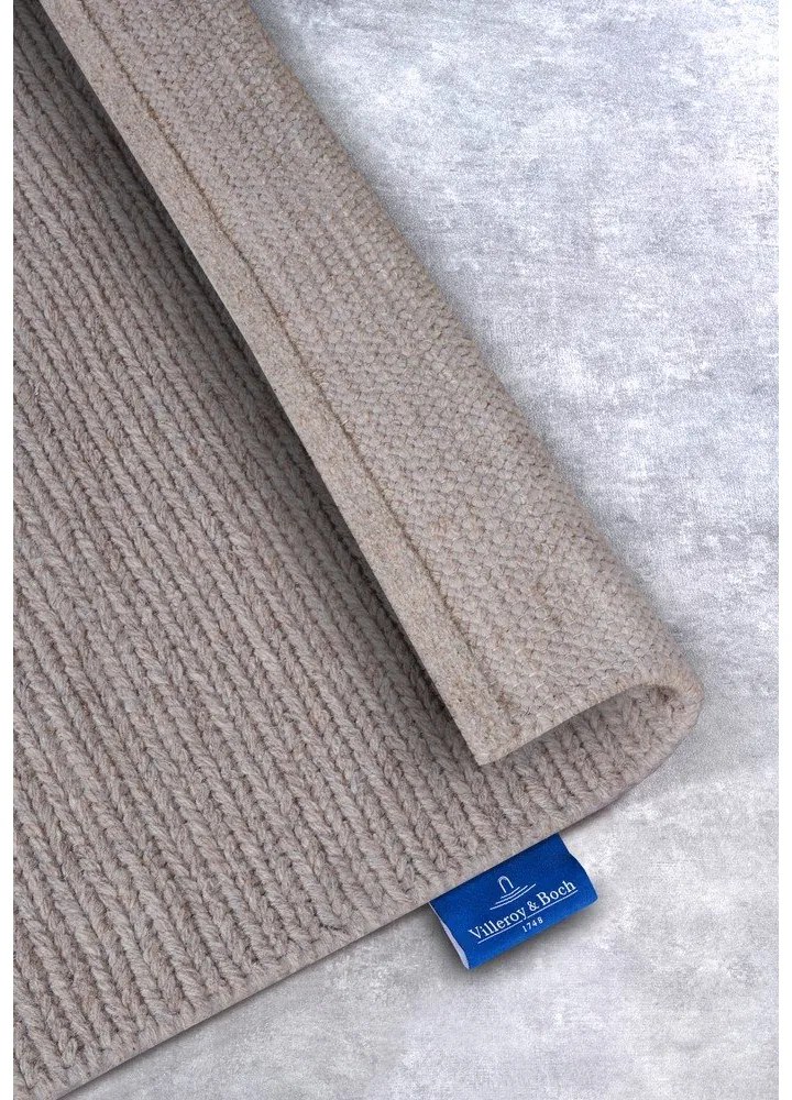 Светлокафява ръчно изработена вълнена пътека 80x200 cm Francois – Villeroy&amp;Boch