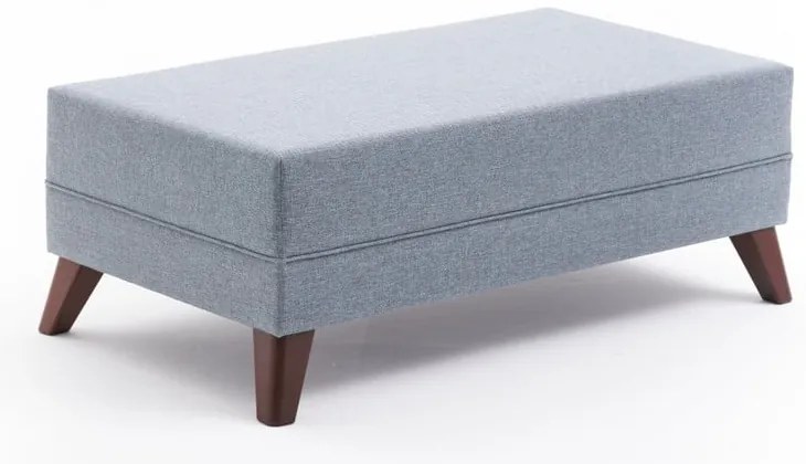 Светлосин ъглов разтегателен диван (ляв ъгъл) Bella – Balcab Home