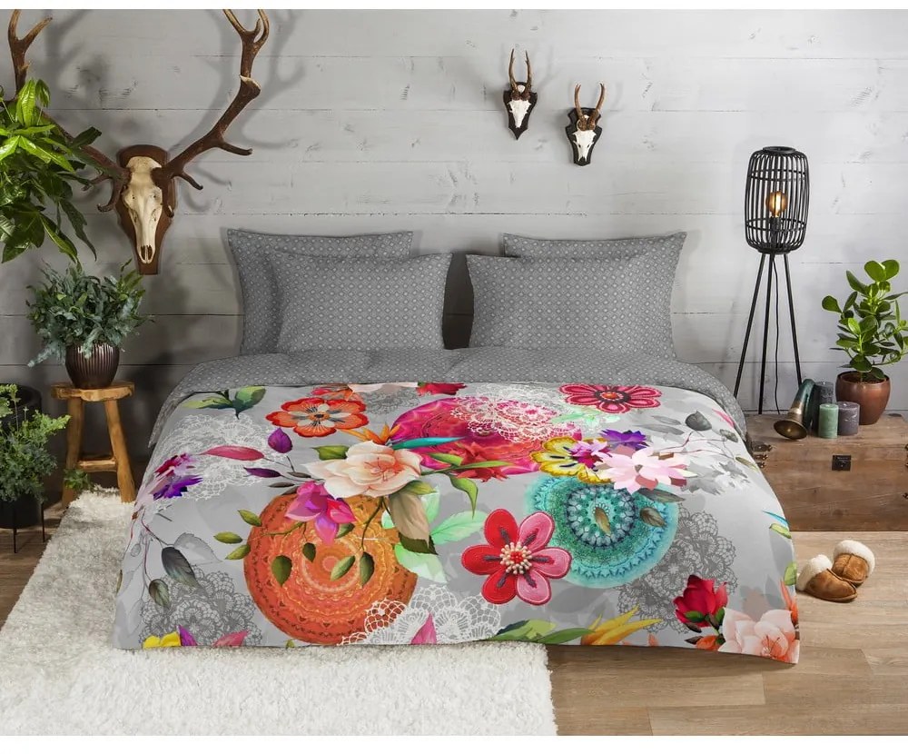 Единично фланелено спално бельо 140x200 cm Isarea – HIP