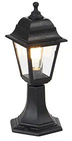 Класически външен стълб черен 44 см IP44 - Capital