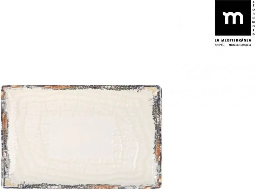 Плато LA MEDITERRANEA Albus, Порцелан - 20x13 cm