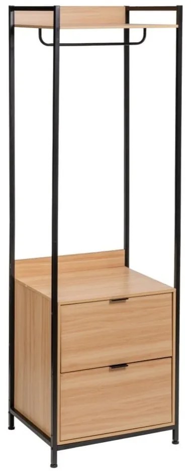 Отворен гардероб в естествен цвят 60x190x48 cm Armarios – Casa Selección