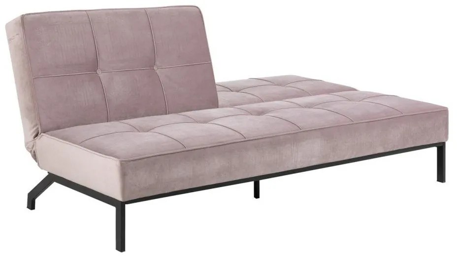 Розов разтегателен диван Perugia - Actona