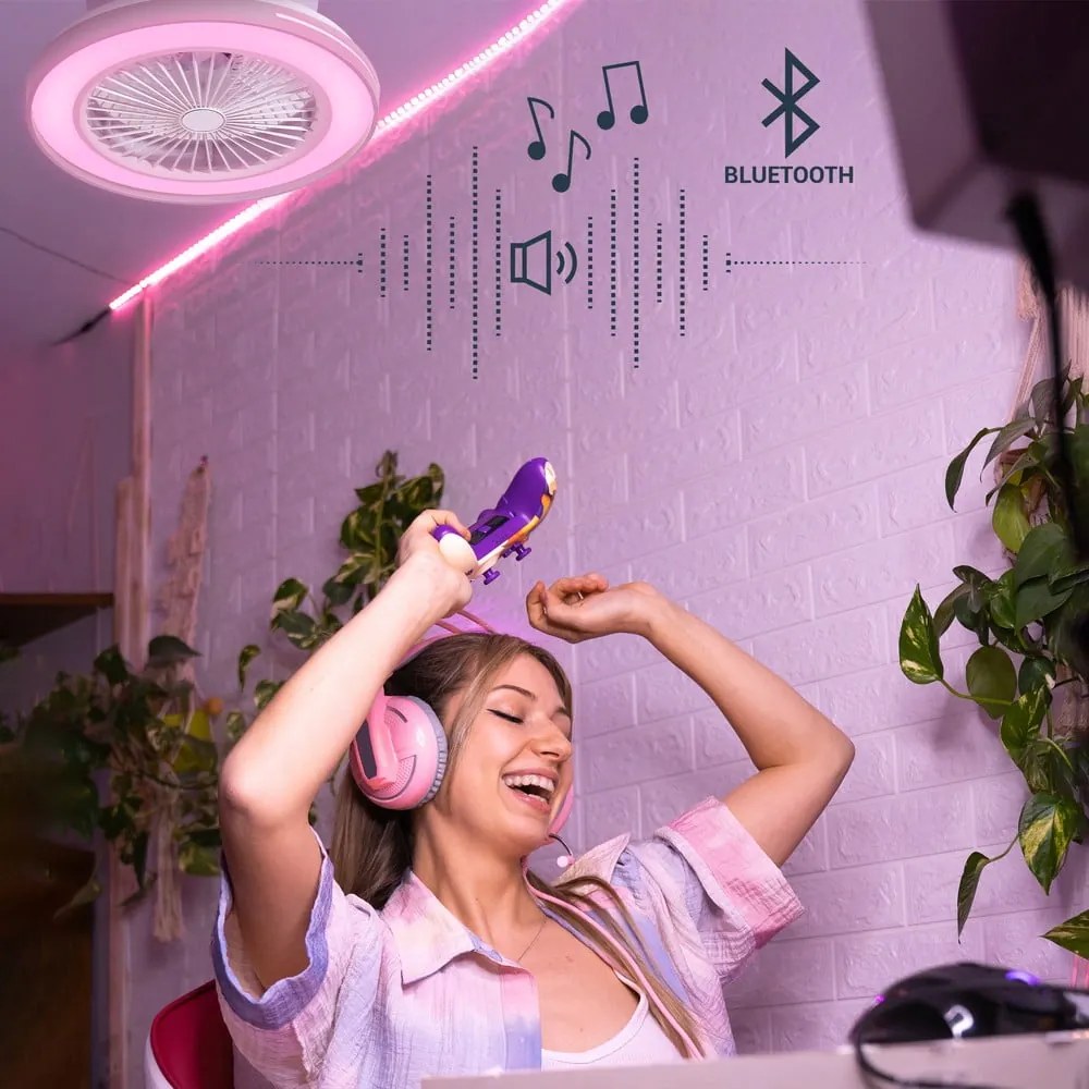 Бяло LED осветително тяло за таван Robotto – SULION