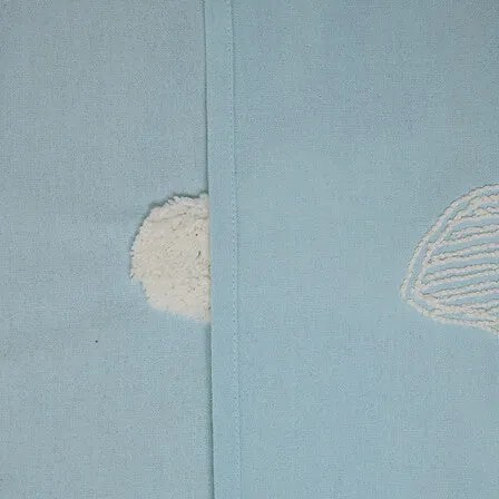 Детска завеса atmosphera Tufted Cloud, 140×260 cm