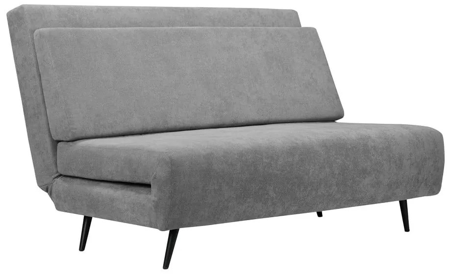 Сив сгъваем диван 87 cm Mallory – Støraa