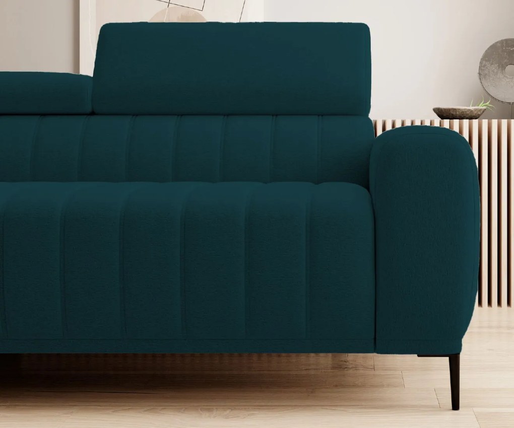 Ъглов диван Елизия-зелен-десен