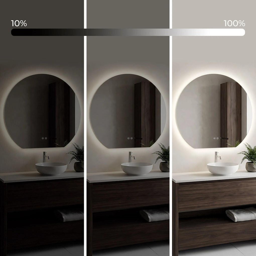 Огледало LED 90cm Fabio