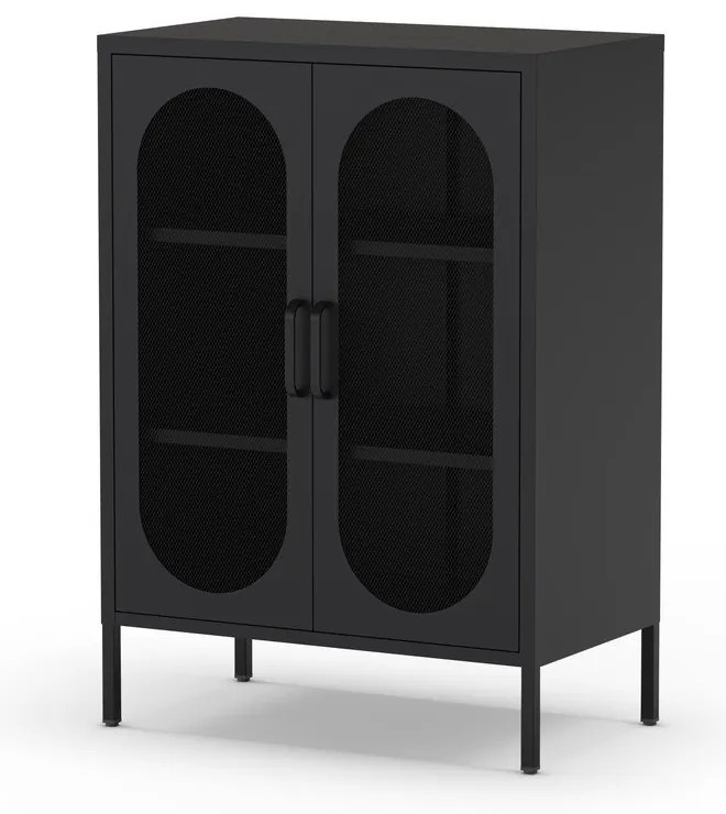 Черно шкафче 70x100 cm Diora – Marckeric