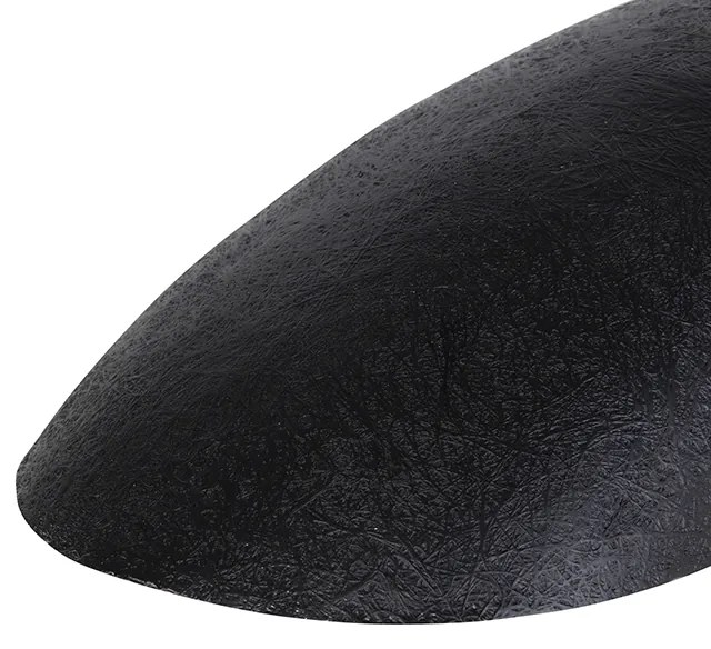 Индустриален висящ аплик черен със злато 115 см - Magna