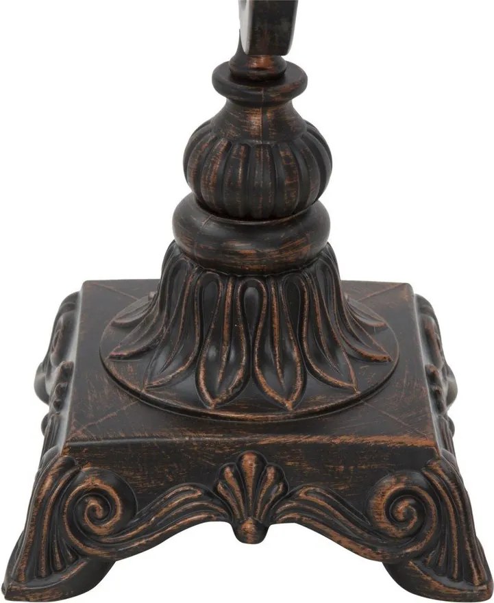 Черна настолна лампа с метален абажур (височина 40 cm) World Industry – Mauro Ferretti