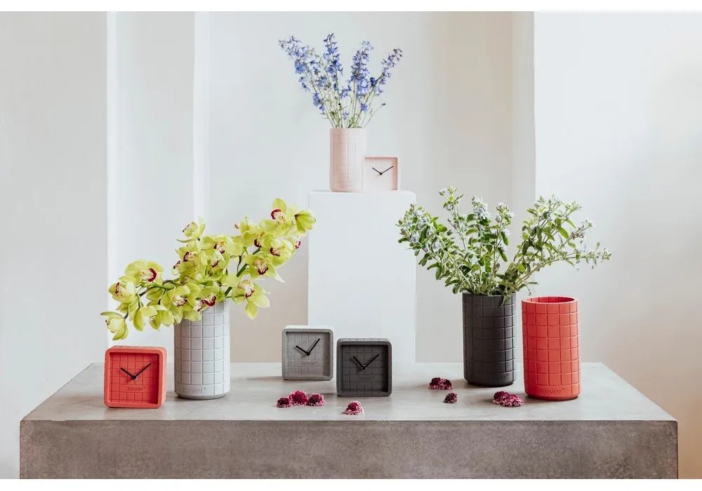 Светлосива бетонна ваза Fajen - Zuiver