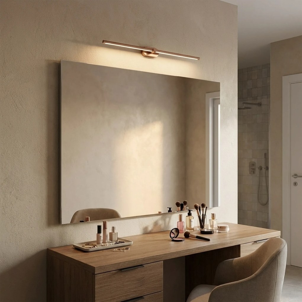 Stenen LED aplik za banya APP1897-1W 80 cm BRUSH COPPER